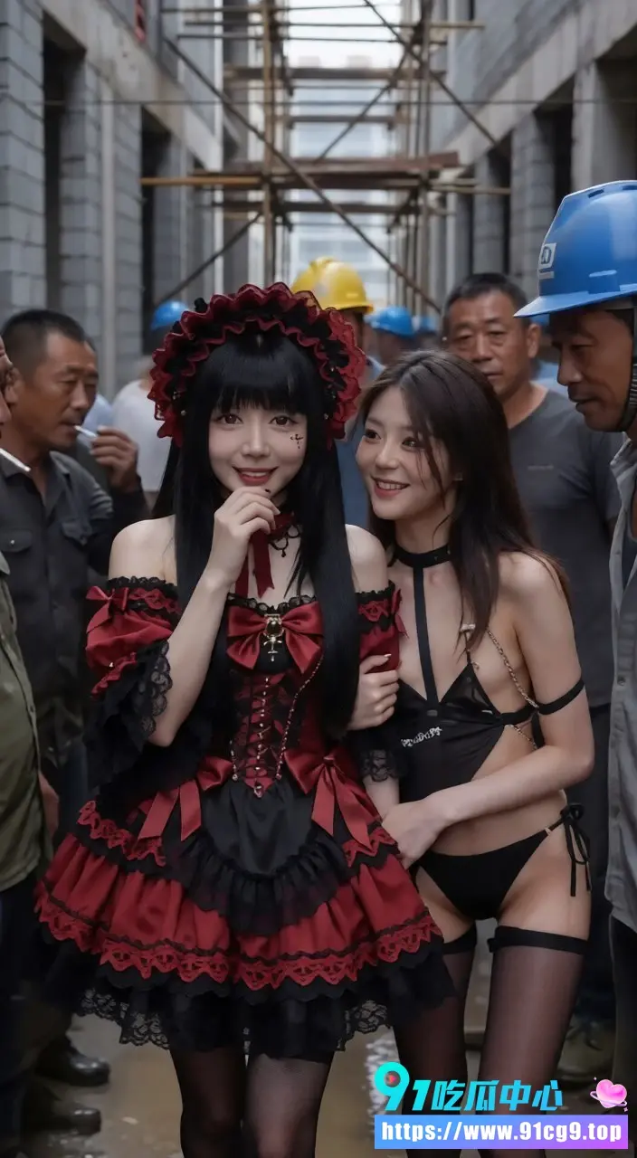 【今日吃瓜】AI自制短剧工地送温暖上线 清纯小美女误入泥潭被工人轮番爆操无套内射 (4).webp