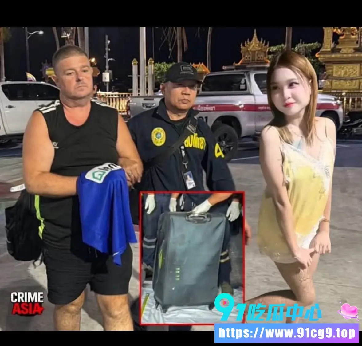 泰国女孩被46岁澳男带公寓杀害!尸体塞进行李箱扔铁轨旁,嫌疑人想坐飞机逃跑,结果起飞前被抓获 (18).webp