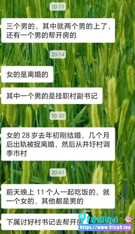 🔥江苏靖江井圩村村官 赵燚 酒后与28岁离婚女干部上演多人运动!视频+聊天记录实锤后被免职 (11).webp