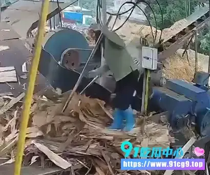 料厂机器吃人惨案女工喂料时直接被卷进粉碎机 整个人绞成肉酱 (6).webp