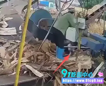 料厂机器吃人惨案女工喂料时直接被卷进粉碎机 整个人绞成肉酱 (1).webp